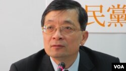 台湾蓝营亲民党立委 李桐豪(美国之音张永泰拍摄)