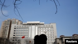 天津第二中級“人民法院”2018年12月26日外景（路透社）