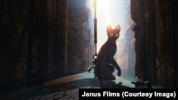 Кадр из полнометражной анимации «Поток» (Flow)