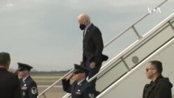 拜登視察被龍捲風摧毀的肯塔基州城鎮