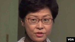 香港特首林郑月娥为邀请中共官员宣讲中共十九大文件辩护