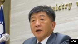 台湾卫福部长陈时中(资料照片)