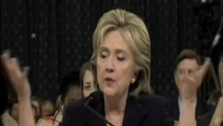 希拉里.克林頓國會作證後投入競選
