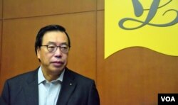 香港立法會主席梁君彥。(美國之音湯惠芸)