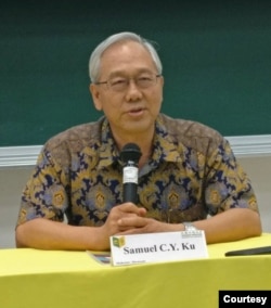 位於高雄的文藻外語大學東南亞碩士學位學程教授顧長永 (照片提供:顧長永)