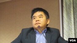 台湾在野党民进党立委莊瑞雄 (美国之音张永泰)
