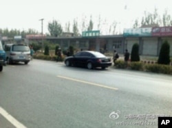 探访者途中被一些车辆跟踪