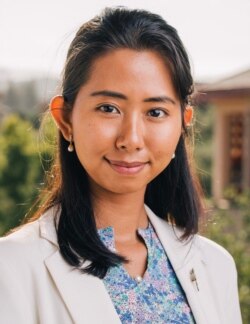 美国斯坦福大学国际政策缅甸裔研究生Me Me Khant。（照片本人提供）