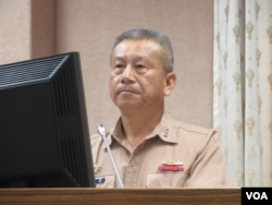 台灣國防部副參謀總長蒲澤春上將（美國之音張永泰拍攝）