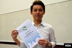 香港民主黨副主席羅健熙。(美國之音湯惠芸)