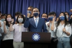 新當選的國民黨主席朱立倫。