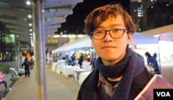 立言香港召集人張秀賢。（美國之音湯惠芸攝）