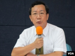 台灣律師公會大陸委員會主委姜志俊律師 (美國之音張永泰拍攝)