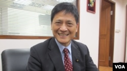 台灣在野黨台聯黨立委賴振昌（美國之音張永泰拍攝）