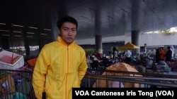 香港立法會示威區留守者戚先生表示，如果立法會秘書處要求警方介入清場，他們不會反抗，但是會到其他地方繼續佔領