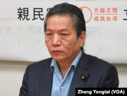 台灣在野黨親民黨立委李鴻鈞（美國之音張永泰拍攝）