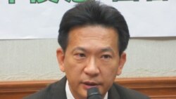 台湾执政党民进党立委林俊宪(美国之音张永泰拍摄)