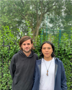 王茂俊與英國友人Winston Marshall