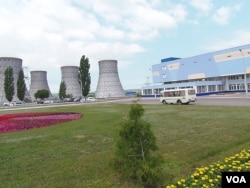 俄罗斯南部的沃罗涅日核电站，其中一些机组与中国田湾核电站相似，当地许多俄罗斯工程师参加过田湾核电站建设（美国之音白桦拍摄）