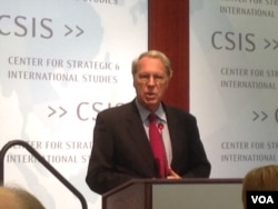 薄瑞光，美国在台协会主席 （美国之音 钟辰芳拍摄）