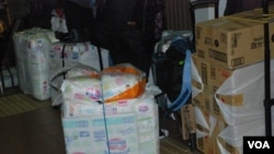 水貨客攜帶的貨品，以外國進口的嬰幼兒用品及食品為主