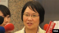 國民黨立委 羅淑蕾(美國之音張永泰拍攝)