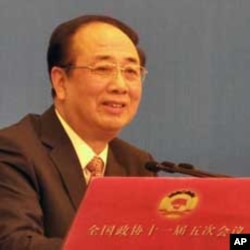 全國政協發言人趙啟正舉行新聞發布會