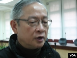 “台美國會議員聯誼會”會長林郁方（美國之音申華拍攝）