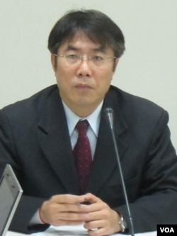 黃偉哲 民進黨立委(美國之音張永泰拍攝)