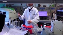 科學家在檢測新冠病毒的最新變異毒株奧密克戎（B.1.1.529)