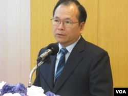 台灣陸委會副主委林祖嘉（美國之音張永泰拍攝）