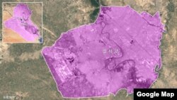 伊拉克和巴格达谷歌卫星地图