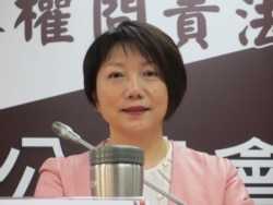 台湾民进党立委范云（美国之音张永泰拍摄）
