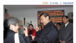 习近平在重庆调研薄熙来全程陪同（网络截屏）