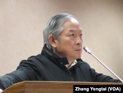 台灣執政黨國民黨立委林郁方 (美國之音張永泰拍攝)