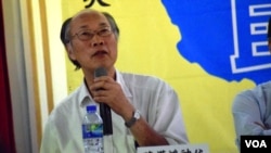 天主教神父陳滿鴻表示，中國國家主席習近平上台後利用民族情緒及民族主義，堅固中共統治的合法性。（美國之音湯惠芸）