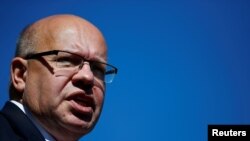 德国经济部长阿尔特迈尔（路透社2018年6月6日）