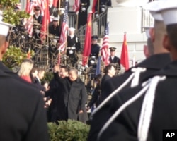 美国白宫欢迎仪式