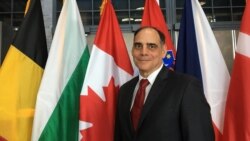 美国智库传统基金会负责国家安全与外交政策研究的副总裁卡拉法诺（James Jay Carafano）（美国之音黎堡摄）