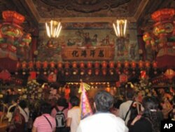 虔诚的妈祖信徒