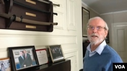 資料照片：前美國在台協會臺北辦事處處長楊蘇棣接受美國之音採訪