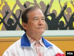 台灣前國防部長蔡明憲（美國之音張永泰拍攝）