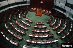 香港立法會（路透社2020年6月4日）