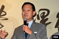 法律界立法會議員郭榮鏗。（美國之音湯惠芸攝）