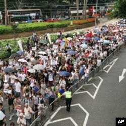 香港舉行2011年七一大游行