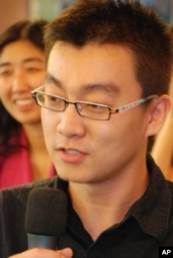 在香港任職記者的大陸年青人梁棟