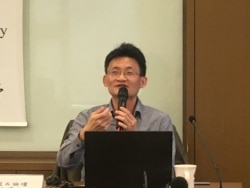 台灣中研院社會所研究員林宗弘。（陳筠攝）