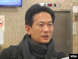 台灣執政黨民進黨立委林俊憲(美國之音張永泰拍攝)