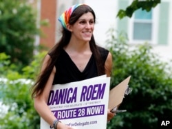 丹尼卡·羅姆(Danica Roem)當選為維吉尼亞州第一位公開跨性別身分的女性州眾議員
