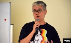 香港浸會大學政治及國際關係學助理教授黃偉國。(美國之音湯惠芸)